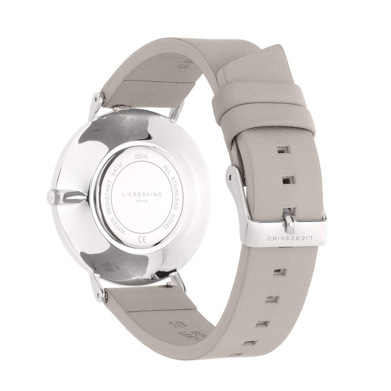 Liebeskind Berlin women's analogue quartz watch, silver-grey