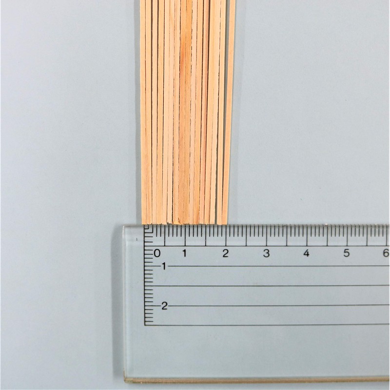 Takeda 40-0701 Cypress Square Wood, 0.04 x 0.04 x 11.8
