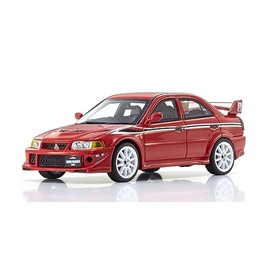 Kyosho Original 1/43 Mitsubishi Lancer Evolution VI TME Red Finished Product