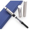 JINHAO 35 Metal Fountain Pen Ink Pen (Steel Body, Fine