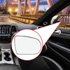 Rearview Mirror Glass Replacement with Backing Plate Heated Right Passenger