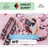 Sassy Woof Dog Collar Harley Quinn™ - S, Adjustable, Durable,