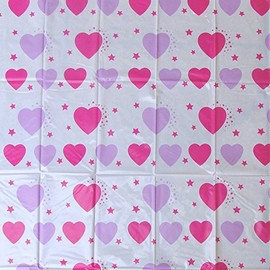 Baby Girls' Hearts Pattern No Mess Easy Clean Floor Mat
