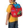 Stephen Joseph Children's Quilted Backpack - Red Farm, SJ100168B