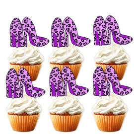 S-Cp-0796Ice Cream Fruit Dessert Cupcake Topper Colorful Glitter Happy Birthday Sensory Pop Game Theme Decor Supplies Baby Shower Boys Girls Birthday Party Decorations