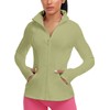VUTRU Women's Workout Yoga Jacket Full Zip Running Track Jacket