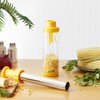 RSVP International Yellow Deluxe Corn Stripper, 10.5" | Quickly Remove