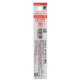 Pilot LPTRF-10S4-R Juice Up 3/4 Ballpoint Pen Refill, 0.02 inches (0.4 mm), Red, Set of 10