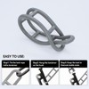 AIMEKE Pack of 10 Plastic Guy Elements, Tension Rubber Guy