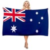 fonefunshop Australia National Flag Beach Towel Quick-Dry Microfiber Absorbent for