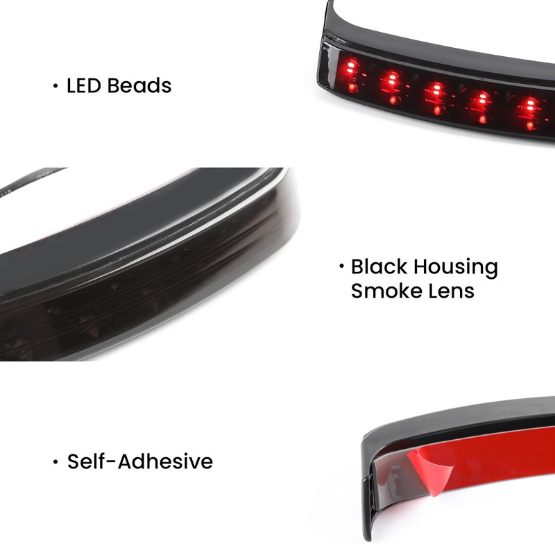LED Saddlebag Tail Lights for Harley, Saddlebag Running Brake Light