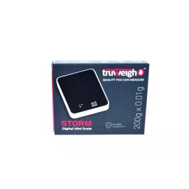 TRUWEIGH STORM DIGITAL MINI SCALE- 200G X 0.01G - WHITE