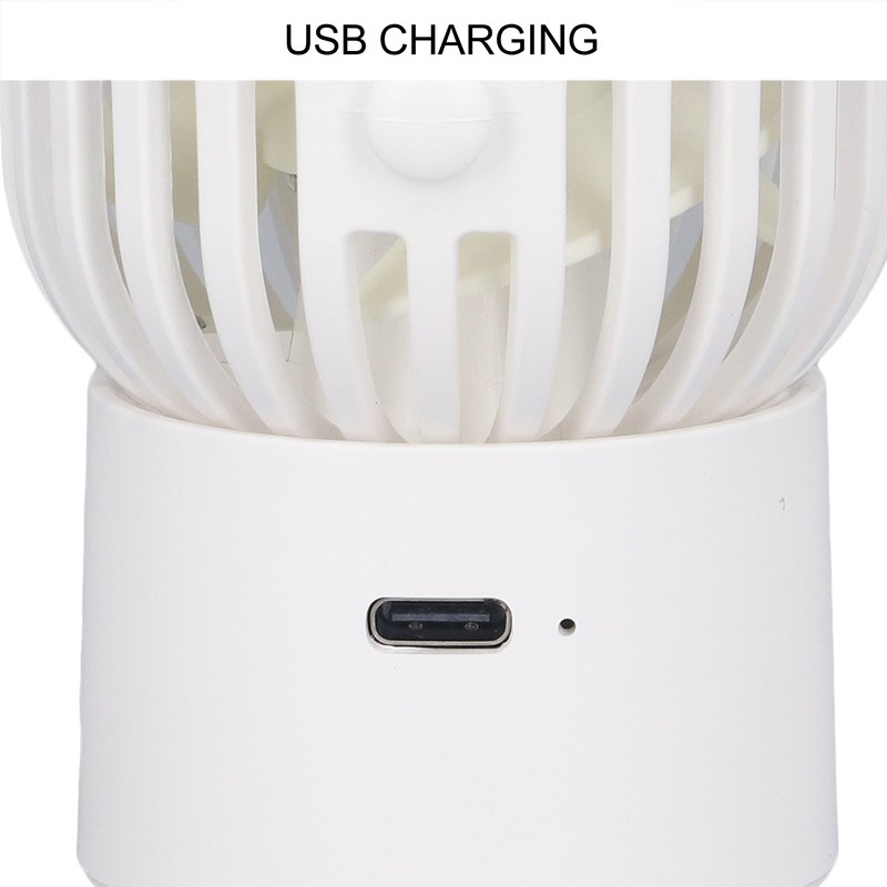 Necklace Fan 3.5W 3 Modes 45 Degrees Up and Down