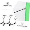 KICHOUSE 6pcs Backdrop Clip Windproof Background Cloth Hangers for Photos