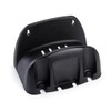 meberg PF1214302 Wall Hose Holder Black Plastic Modern Compact Hose