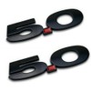 Pair Set 5.0 Liter Door Fender Emblem Badge Right Left