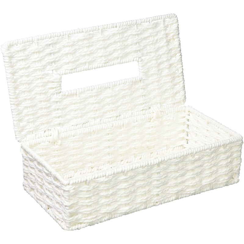 tidori Industrial Tissue Case White 26x13 X 5xh7 cm pe-pa-texissyuke-su