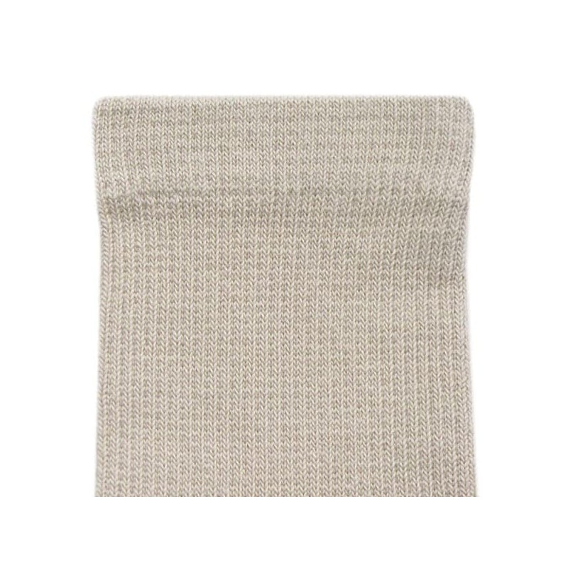 nicomako set1237 Women's Socks, Made in Japan, Plain, 100% Cotton