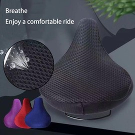 Heting-YQ Bicycle Saddle Cover Breathable Padded Bicycle Saddle Cover Soft Cycle Saddle Covers Bicycle Saddle Cover for Road Bike E-Bike