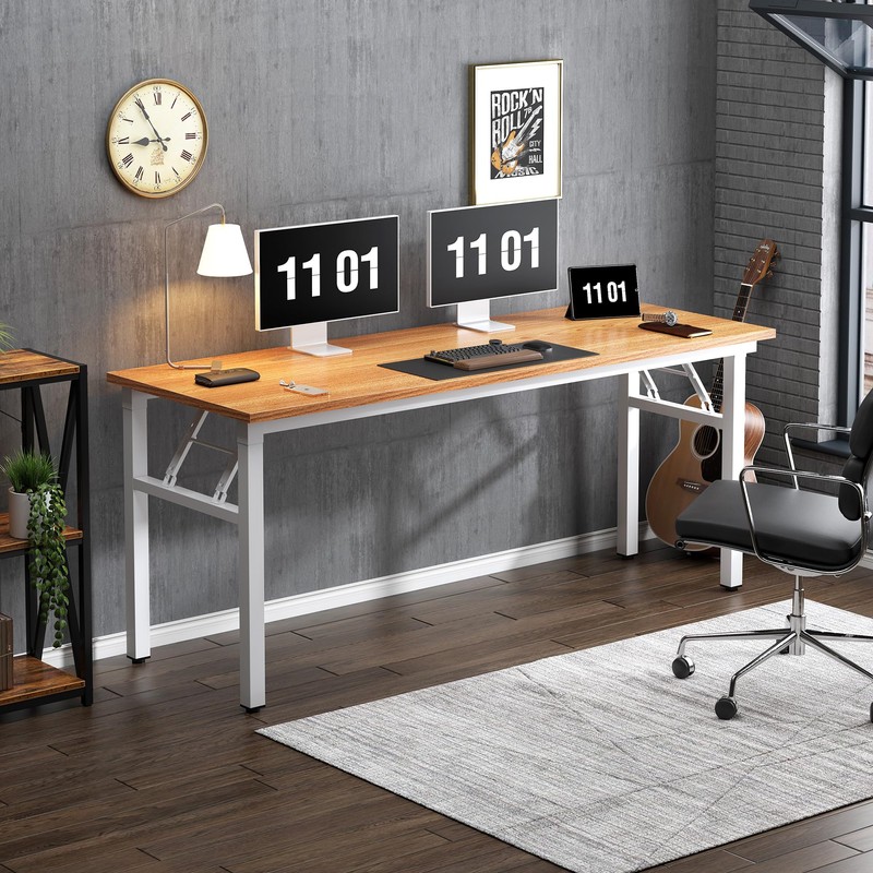 Need Computer Desk Office Desk 62 inches Folding Table with