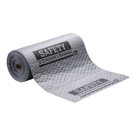 Safety Message Mat, New Pig Chat Mat Gray Absorbent Roll, "Safety is Everyone's Business", 13 Gal Absorbency, 75' x 24", MAT608-81