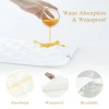 5 Pack 13'' X 27'',Quilted Thicker Waterproof Changing Pad Liners,White