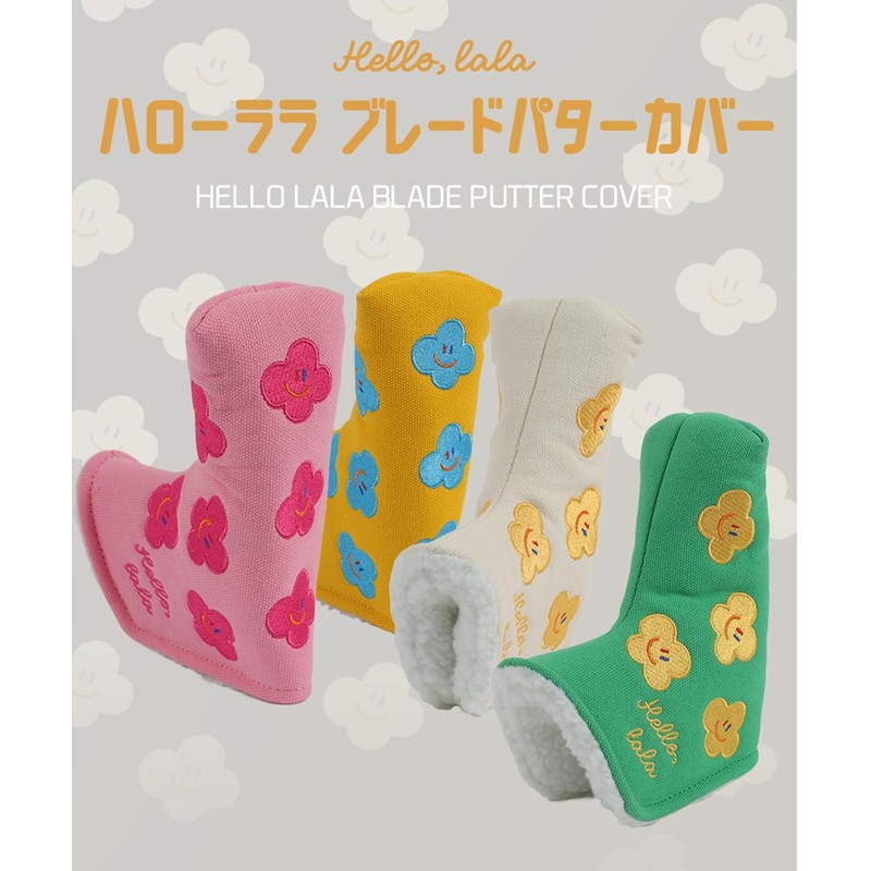 TECH SKIN Harolara Putter Cover Pin Type Blade Golf Club