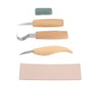 5pcs/set Wood Carving Tools Set Hand Wood Engraving Chisels Knife