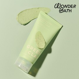 Wonder Bath Super Vegitox Green Clay Pack Cleanser 130ml 1 / 원더바스 슈퍼 베지톡스 그린 클레이 팩 클렌저 130ml 1
