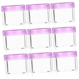FRCOLOR 12Pcs Refillable Cream Jars with Lids Durable Travel Containers for Lotions Moisturizers Skincare Leak Portable Cosmetic Storage for Personal Care