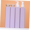 OHPHCALL 3pcs Travel Bottles Refillable Squeezable Containers Leakproof Shampoo Conditioner