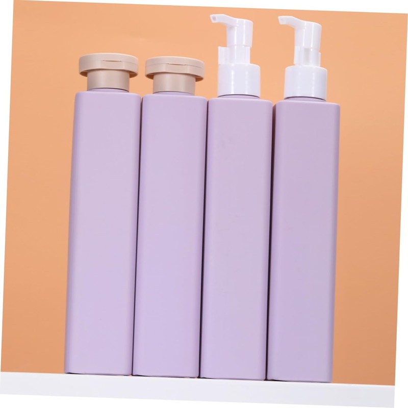 OHPHCALL 3pcs Travel Bottles Refillable Squeezable Containers Leakproof Shampoo Conditioner