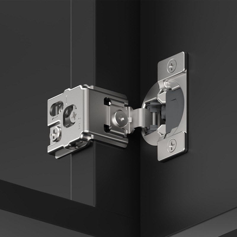Chibery 60 Pack 1-1/2" Overlay 3D Soft Close Concealed Kitchen