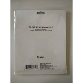 Unbranded Dr. Seuss Large Room Decor The Cat Says Can Imagine That 3 designs 18 pcs total