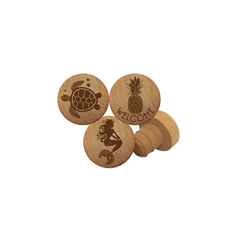Tangico 99-1720 Trio 4 Turtle Wine Stopper