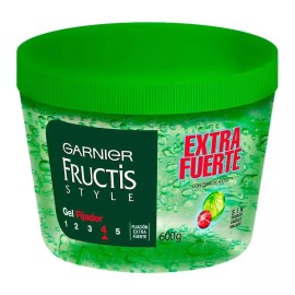 Garnier Gel Para Peinar Garnier Fructis Style Extra Fuerte Cera De Fruta 600ml