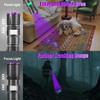 Black Light Flashlight, 2Pack UV Flashlights USB-C Rechargeable 8Hours Long-Lasting