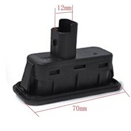 Bohaner 8200076256 Tailgate Boot Switch Rear Boot Handle Release Button Boot Release Hatch Lock Opener Activator Button For Renault Clio Mk3 Mk4 Mk2 Mk3