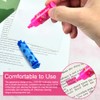 LPAMABA 30 Pieces 6 Colours Mini Highlighter Pen Set Mini