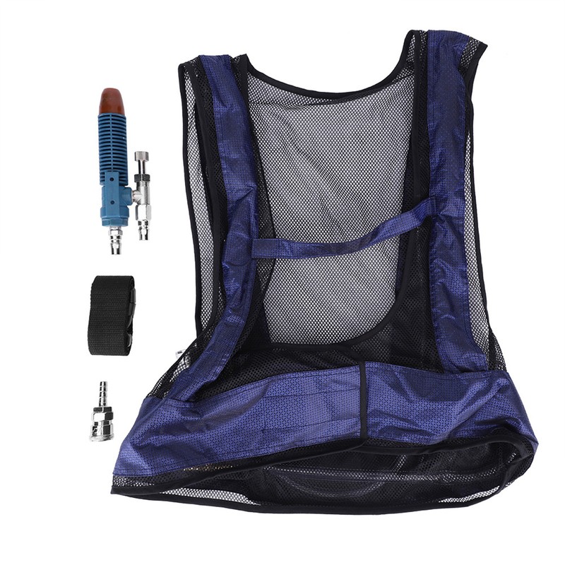 Welding Steel Air Compressed Cooling Vest Eddy Tube Air Conditioner