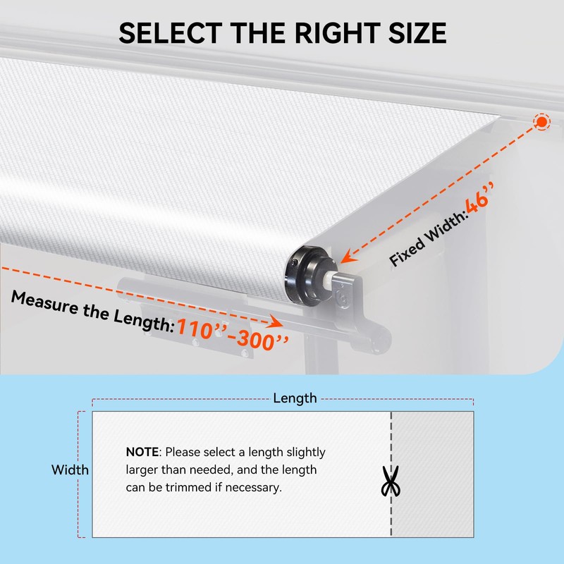 RV Slide Out Awning Fabric Replacement - Universal and Weather