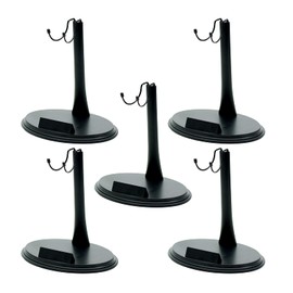 VIEAURA 1/6 Scale Display Stand with Nameplate, Set of 5, Doll Stand, Figure Stand, Hot Toys