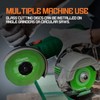 4.5" Glass Cutting Disc, 3Pcs Diamond Saw Blade for Angle