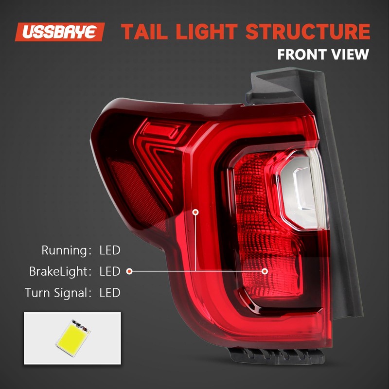 Ussbaye LED Tail Lights Compatible with 2020 2021 2022 2023