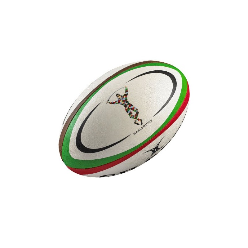GILBERT Harlequins Replica Rugby Ball, 4