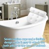 Bath Pillows for Head and Neck, Waterproof Bath Cushion with