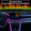Dreamcolor Acrylic Interior Car LED Strip Light,RGB 6 in 1