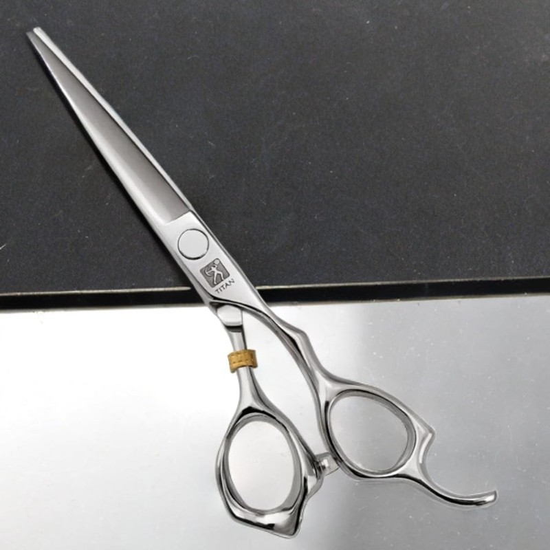Titan T3D65 Professional Barber Scissors 6.5” 440C Japanese Steel Hair
