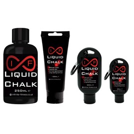 Infinite Fitness Pro Liquid Chalk Maximum Grip Sweat-Free Hands for Weightlifting, Rock Climbing, Gymnastics, Calisthenics, No Mess Gym Chalk Quick Drying (1x 35ml)