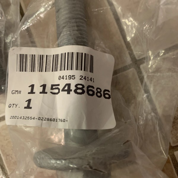 GM OEM Crnkshft Pulley Bolt 11548686